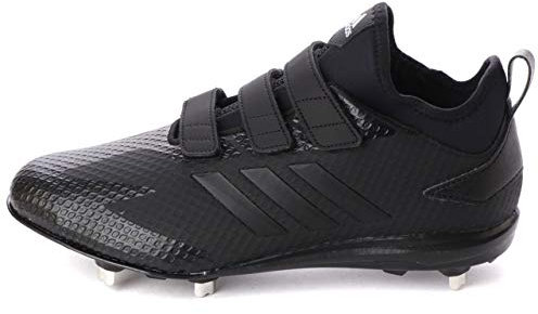 adidas Adizero Point Ac Baseball tacchetti modellati Softball Scarpe, Nucleo nero., 44 2/3 EU