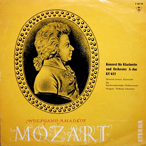Konzert Für Klarinette Und Orchester A-dur - Kv 622
