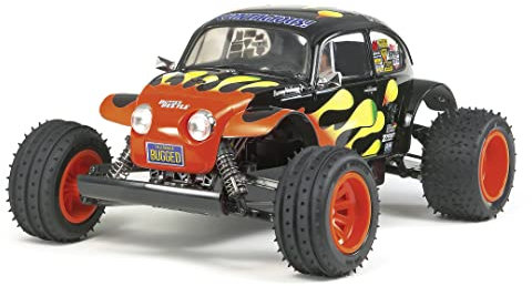 Tamiya 58502 1:10 RC Blitzer Beetle 2WD (2011) - ferngesteuertes Auto, RC Fahrzeug, Modellbau, Bausatz zum Zusammenbauen, Bausatzmodell Mehrfarbig