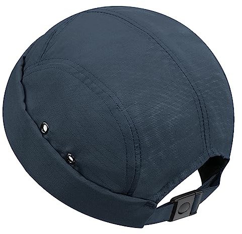 CLAPE Bonnet Docker Homme Femme Casquette sans Visiere 5 Panel Docker Hat Bonnet de Marin Réglable Nylon Brimless Hat UV Protection Beanie Watch Hat