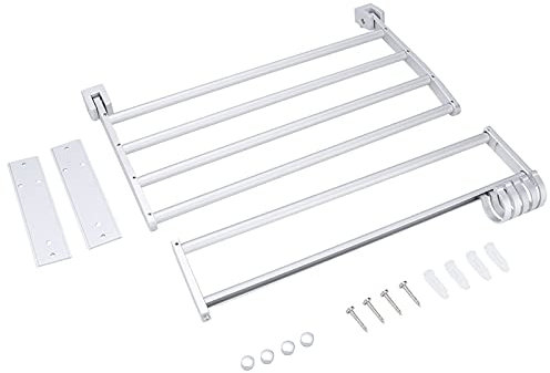 DKRAHRJJ Handtuchhalter, Wandhängende Alumihandtuchhalter Regal, Haushalt Badezimmer Accessoire, Für Handtücher, Küche, Hotels, Wohnungen