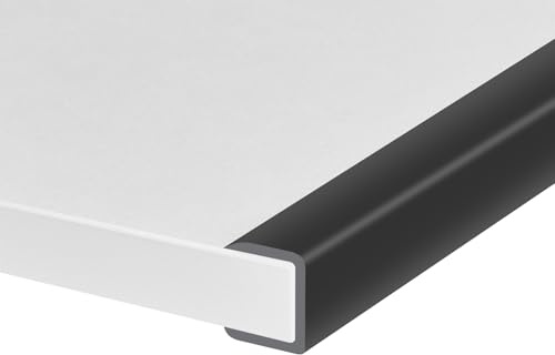 Rubber Edge Trim, Self-Adhesive Flexible Protector for Plywood, Cabinet and Drawer, 3/4 Peel and Stick U Shaped Banding, EPDM Material, Fit 0.75(19mm), Length 10Ft | Self-Adhesive Flexible Edge Protector for Plywood, Cabinet and Drawer, Peel and Stick U Shaped Edge Banding
