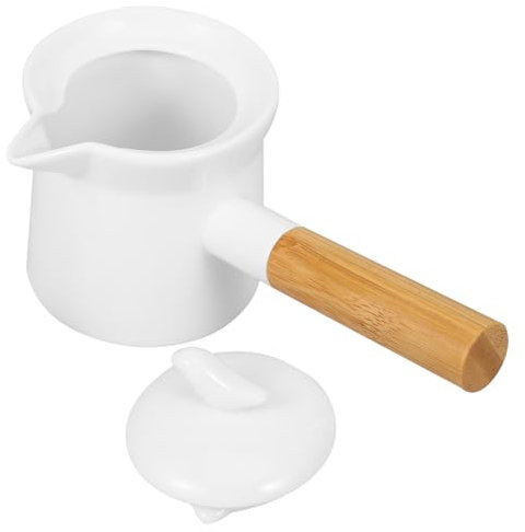 WEKADRIN Cacerola De Cerámica para Leche Tetera De Leche Minicacerola Lechera Pequeña Accesorio De Cocina