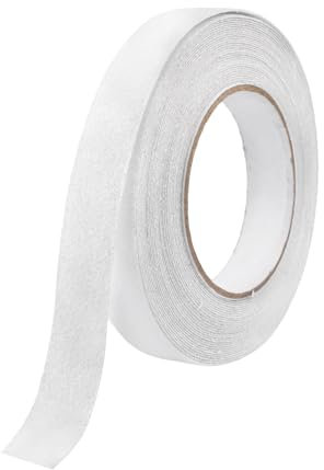 Nastro Adesivo Antiscivolo Trasparente, 2 cm X 10 m Strisce Antiscivolo per Scale Esterne, Resistenti All'Acqua e All'Abrasion, Tagliabile per Scale, Uso Interno ed Esterno per Sicurezza Domestica