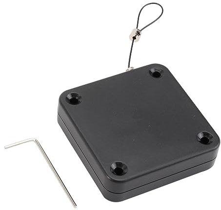SHINEOFI Chiudiporta Senza Foratura Chiusura Automatica Cavo Retrattile Per Porte in e Adatto Per Casa Ufficio e Capannone Chiude Automaticamente Porte Aperte e Destra