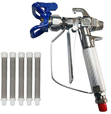 3600 PSI Airless Pistole Malerei Hochdruck + Düse Sitz +5 x Airless-Lackpistolenfilter