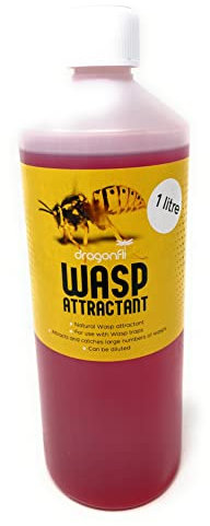 Dragonfli Wasp Trap Refill Liquid Bait Attractant (1 litre)