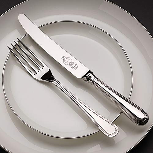 Legacy Silverware - Patrón de cuentas (44 unidades, bañado en plata)