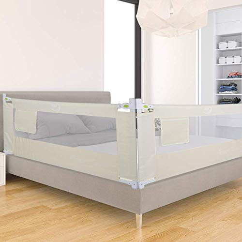 Ejoyous Barriera per Letto Bambini, Portatile Barriera Lettoo,Utilizzato per Proteggere la Sicurezza del Sonno dei Bambini, Uso Domestico Sponda Letto Anti Caduta, Sponda da Letto(180 X 68cm)