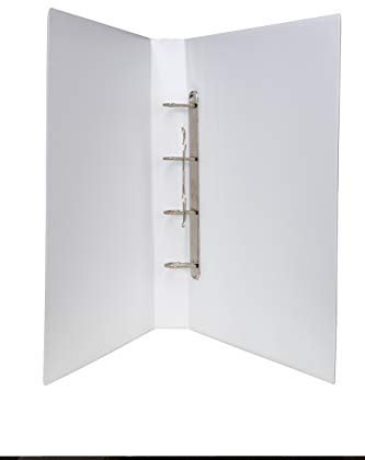 DIN A 3 Hochformat Ordner PVC in weiss 50 mm Rückenbreite, 4 er Mechanik, Füllhöhe 40 mm