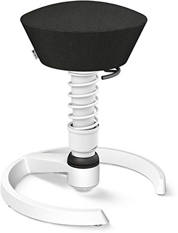 aeris Swopper – Ergonomischer Hocker – Bürohocker höhenverstellbar – Vielseitiger Sitzhocker für einen gesunden Rücken – Bürostuhl ohne Rollen, Feder Standard