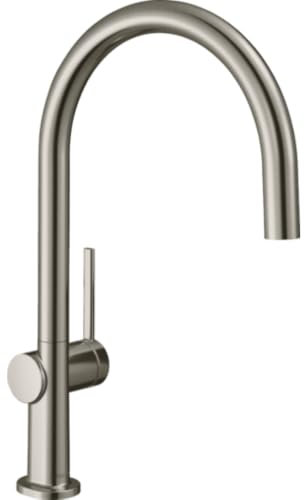 hansgrohe Küchenarmatur Talis M54 (Wasserhahn Küche, 360° schwenkbar, hoher Komfort-Auslauf 220mm, Standardanschlüsse) Edelstahl Finish