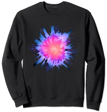 T-Shirt mit Stiefmütterchen-Blumen-Motiv, Naturliebhaber Sweatshirt