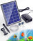 Biling 3.5W Pompe d'aérateur d'étang Solaire, aérateur d'étang extérieur, aérateur Solaire à Piles pour Aquarium de Recirculation d'eau d'étang de réservoir de Poissons Rouges de Jardin
