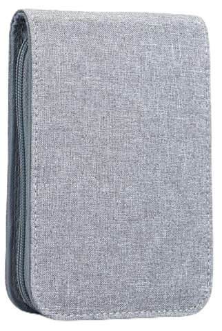 Lanxivi Piccolo portapenne 12 Slot Fbm, grigio, 1 count (Pack of 1), Compatto