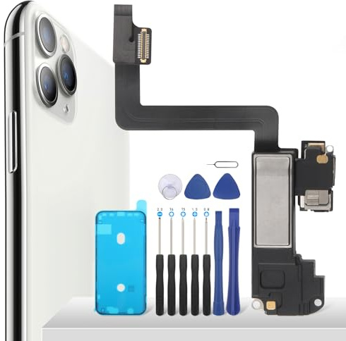 YHX-OU 5.8'' Altoparlante per iPhone 11 PRO Altoparlante Buzzer Loud Speaker di Ricambio per Auricolari/Earpiece Speaker + Strumento di Installazione