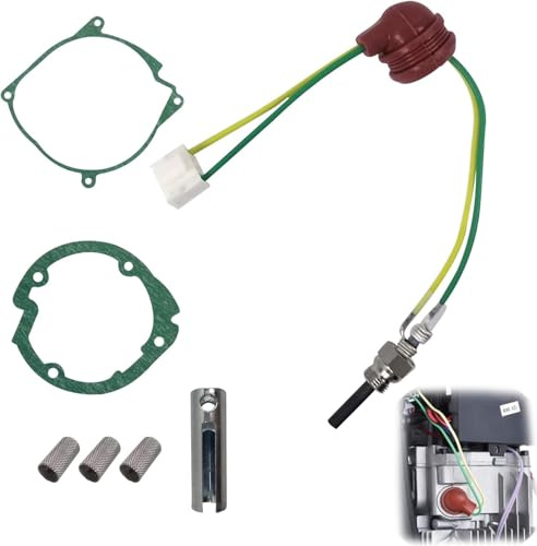Merautop SJ 7PCS Glühkerzen Diesel Standheizungsbausatz Standheizung Keramik Glühkerze Ersatz für 12v 3kw 5kw 8kw Standheizung Zubehör mit 3 Filter