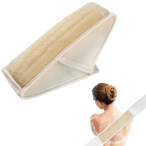 Natürliche Luffa Schwamm Peeling Körper Wäscher Loofah Exfoliating Sponges Duschschwamm Badeschwamm Luffa Körperbürste für Männer und Frauen (1 stück)