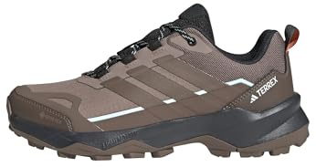 adidas dam Terrex Skychaser Ax5 Gore-Tex Hiking Shoes, Trace Brown/Earth Strata/Semi Impact Orange, 38 2/3 EU