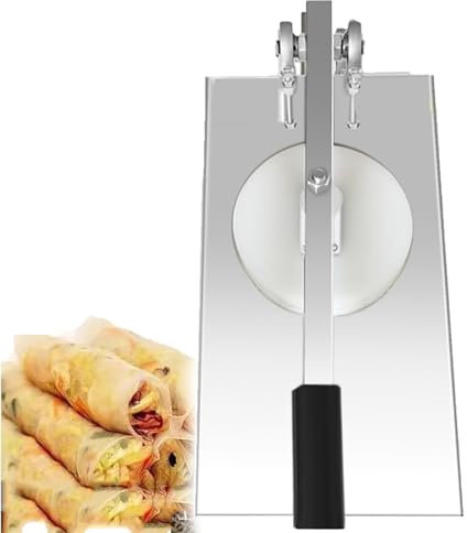 Manual Pizza Tortilla Dough Press Machine, Max 18cm/7'' Home Tortilla Pastry Presses, Home Adjustable Angle Pizza Tortilla Pasta Making Tools, Suitable for Pastry Shops,