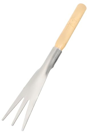 Totority 1piece Gardening Trowel Wooden Handle Toothed Shovel for Vegetable and Flower Planting Garden Tool for Digging and Cultivating Soil