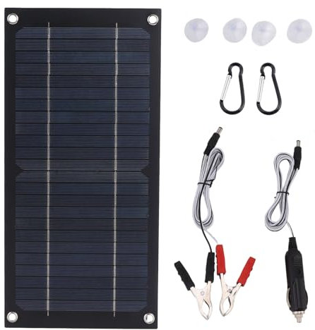 Chargeur et mainteneur de Batterie Solaire étanche pour 12 V/24 V