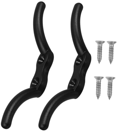 Toyvian 2pcs Nylon Flag Pole Cleat Hook Flagpole Mounting Cleat Hook for Rope Tie Suitable for Truck Flag Pole and Hardware Accessories Heavy Duty