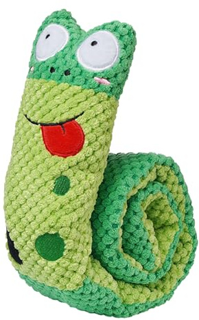 Puppy Entertainment - 30 cm tyg snusdocka, Črunch Noise Fun Item | Tvättbar belöningshållare Långsam ätande Hjälpare Mentalfokus Utrustning för hundar Hemmabruk Främja fysisk aktivitet,
