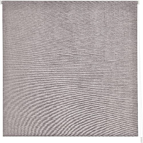 Estoralis | BRAN | Tenda a rullo | Nessuna perforazione tessuto traslucido| Colore - Tabacco | 45 x 150 cm (larghezza/altezza) dimensione del tessuto 42 x 150 cm. | Tende per finestre e porte