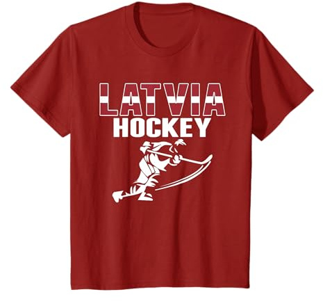 Latvia Ice Hockey Fans Jersey - Support Latvian Hockey Team T-Shirt