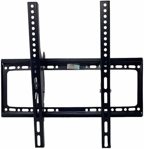 Vetrineinrete® Staffa tv da 40” a 80” pollici supporto inclinabile a muro per televisore plasma lcd schermo attacchi vesa max 400x600 mm