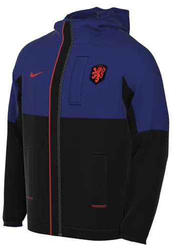 Nike Herren Knvb M Nk Winterized Awf Jkt, Deep Royal Blue/Black/Habanero Red, DN1080-455, XL