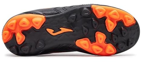 JOMA Evolution Futbol Tacos Negro Blanco Niños Negro Naranja 35