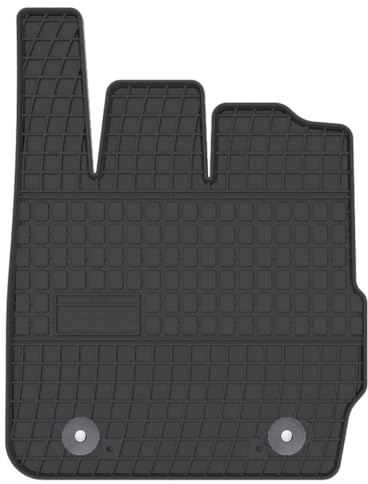 Wielganizator Automatte – Passend für Ford Fiesta MK7 2011-2017 – Gummimatte – Autozubehör - Auto Fußmatten – Fußmatte Auto – 1 – schwarz
