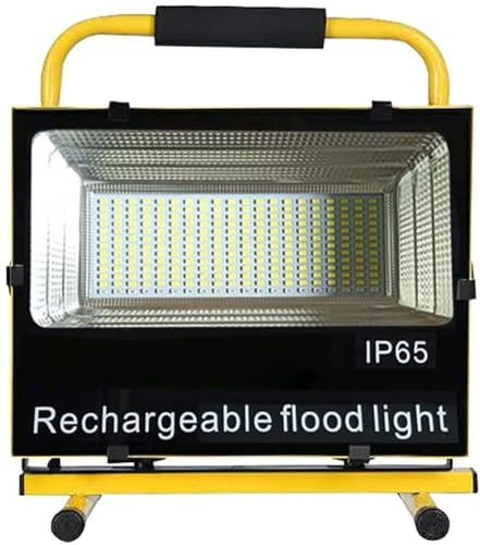Proiettore LED Ricaricabile, Luci Da Lavoro Impermeabili Con Lampadina Luminosa, 126 LED, Luci Da Parete Con Ampio Angolo Di 120°, For Illuminazione Di Cantieri Edili E Garage Esterni