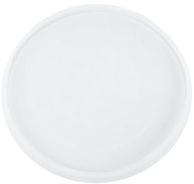Angoily 1pezzi Stampo in Silicone Per Resina Epossidica Stampo Fai Da Te Per Sottobicchieri Rotondi Accessori Artigianali Per Su Piastra