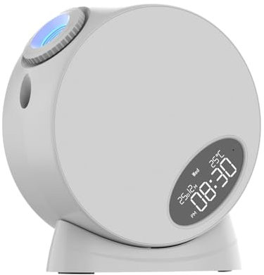 MERTTURM Projecteur Ciel Etoile avec Météore Dynamique, Planetarium Projecteur Galaxy avec Horloge, 13 HD Disques, Minuterie, 2 Réglages de Rotation (Rapide/Lent) pour Enfants, Adultes, Festival