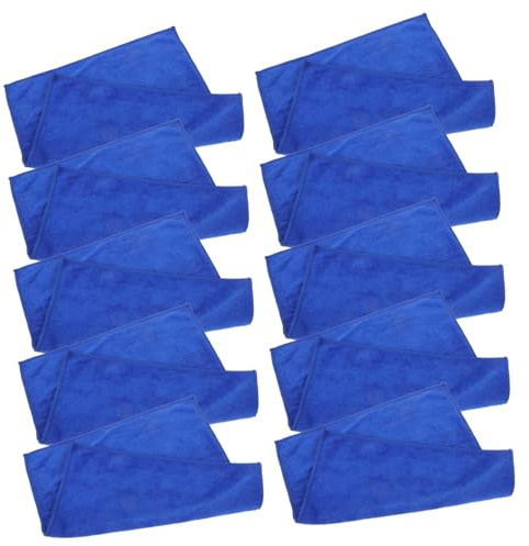 HEALEEP 10 Pezzi Asciugamani per Lavaggio Microfibra da Materiale Resistente per Asciugatura e Pulizia Auto Facile da Usare e Conservare