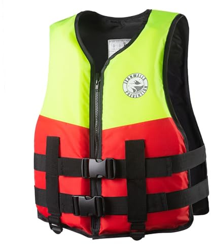 POIUIYQA Schwimmweste Erwachsene, Rettungsweste für Erwachsene & Kinder, Auftriebsweste Schwimmhilfe Verstellbare für Sup, Kajakfahren, Surfen, Wassersport