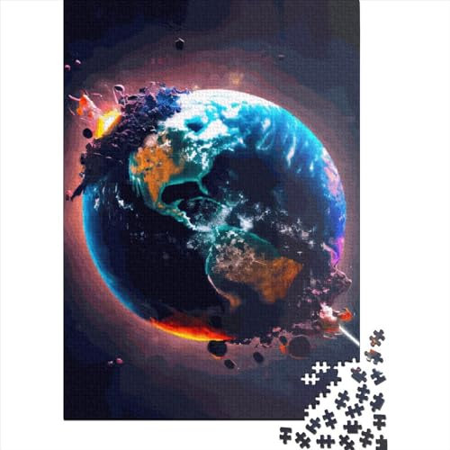 End of World Puzzles 1000-teilige Schwer Puzzle Spielzeug Lernspiel Impossible Herausforderungsspielzeug Für Erwachsene Und Kinder in Bewährter 1000pcs (38x26cm)