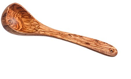 Naturally Med Servierlöffel Suppenkelle Olivenholz 25 cm