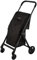 Foppapedretti Go Fast Carrello Portaspesa Pieghevole, Black