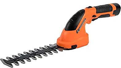 Yard Force Akku Gras-und Strauchschere LH A17 (Schnellwechselsystem, Gartenschere mit drehbarem Griff, Grasschere 93 mm, Schnittbreite Heckenschere 170 mm)