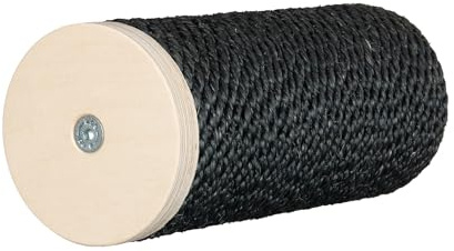Kratzbaumland Woody-Kletterstufe Trittstufe Wandelement für Katzen (20 cm, Schwarz)