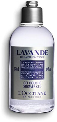 L'OCCITANE - Gel Douche Lavande de Haute-Provence - 250 ml - Fabriqué en France