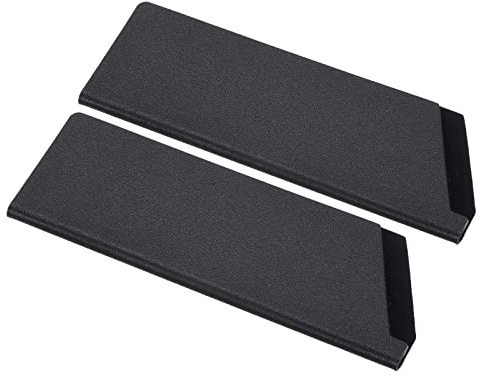 PATIKIL ABS Knife Cover Sleeves for 6 Kitchen Knife, 2 Pack Knives Edge Guard Blade Protector Universal Knife Sheath for Home Kitchen, Black
