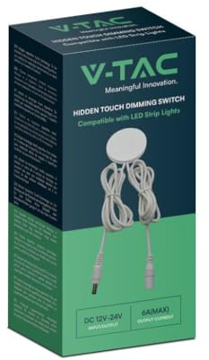 V-TAC Interruttore touch dimmerabile per strisce led bianco VT-2412-23465