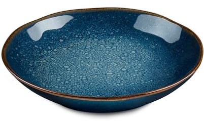 Médard de Noblat - Vertigo Denim - Assiette salade et pâtes 20.5 cm (lot de 6)