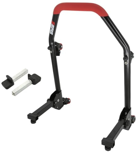 SEFIS M20U Motorradständer Set Hinterrad Motorradheber Serviceständer Heck Motorrad montageständer hinten Motorrad ständer Set Motorrad aufbocken klappbar (Standard)