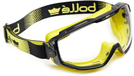 Lunettes-masque transparentes/aéré avec mousse | UNIVGN14W - Bolle